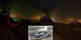 Un auto cae al río tras el colapso del puente en la ruta del megapuerto de Chancay.