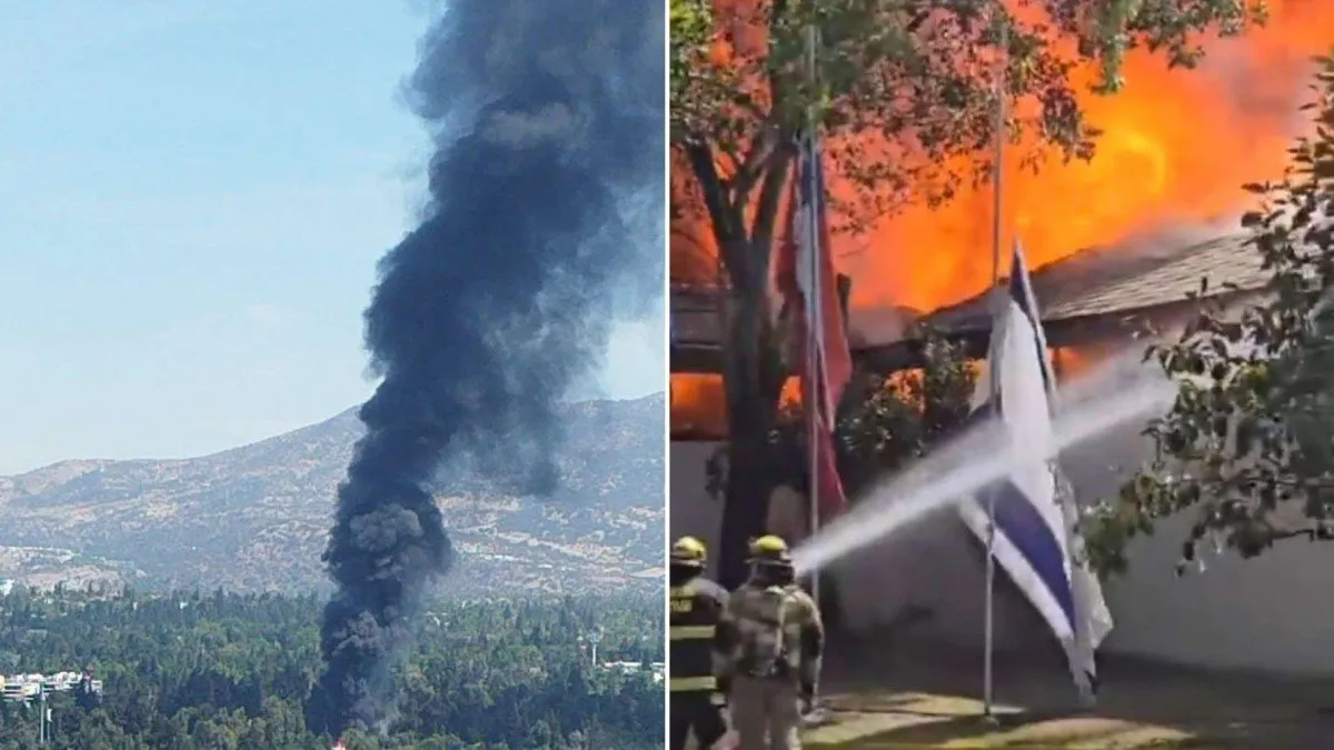 Incendio en el Club de Golf La Dehesa activa Segunda Alarma de Bomberos en Lo Barnechea