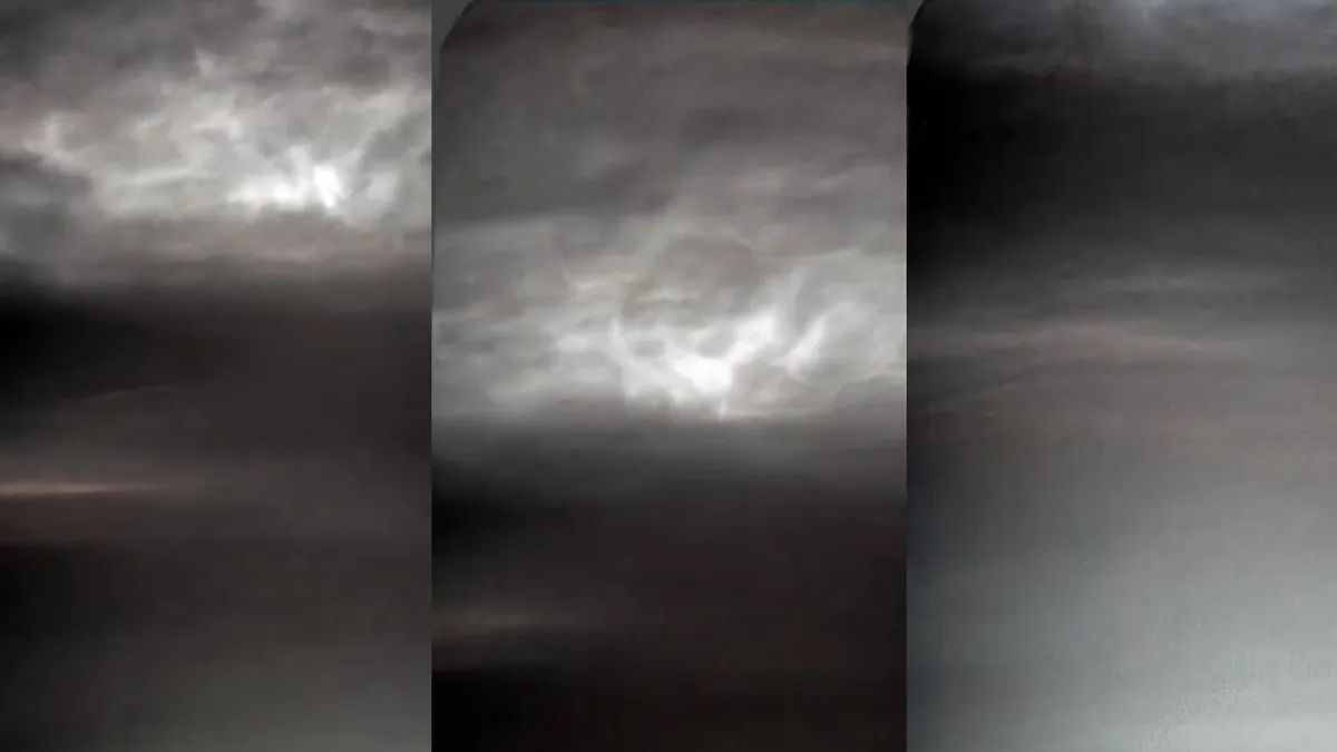 Curiosity capta impresionantes nubes crepusculares en Marte, revelando secretos de su atmósfera y clima