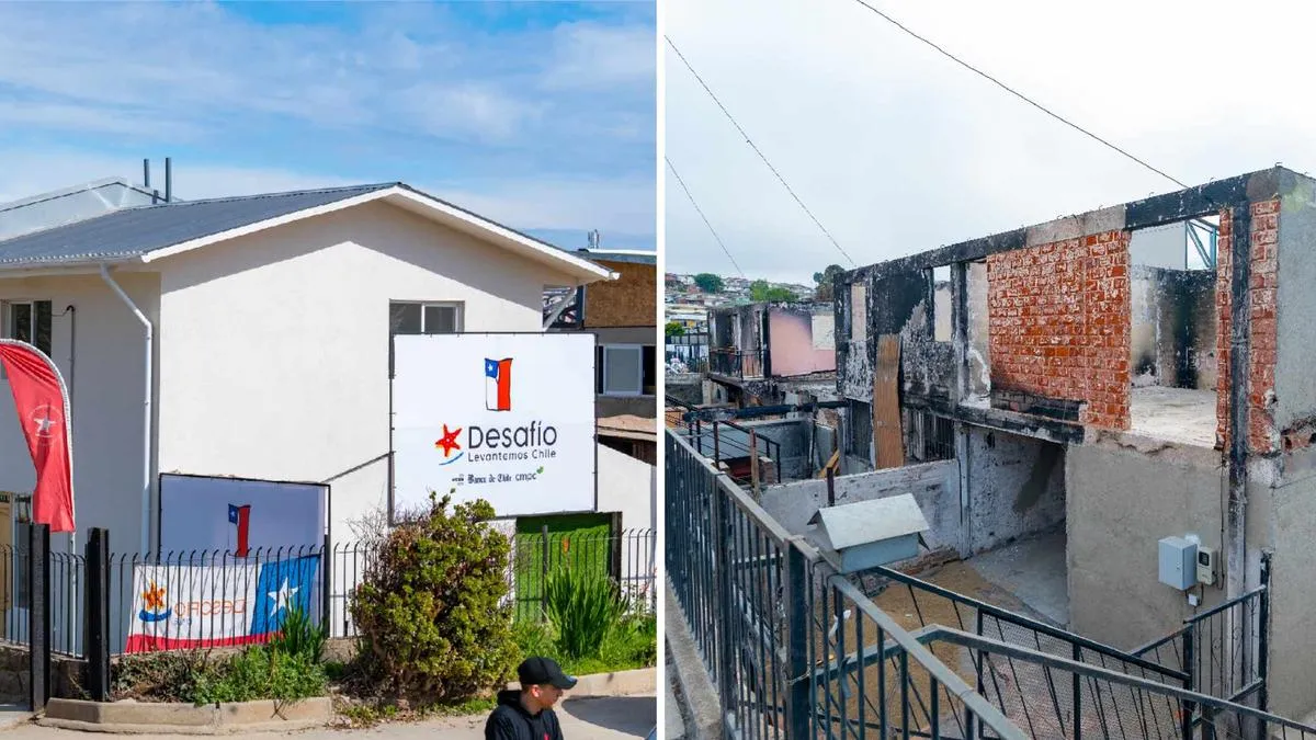 Un año después del megaincendio en Valparaíso, Desafío Levantemos Chile presenta avances y nuevos proyectos de reconstrucción