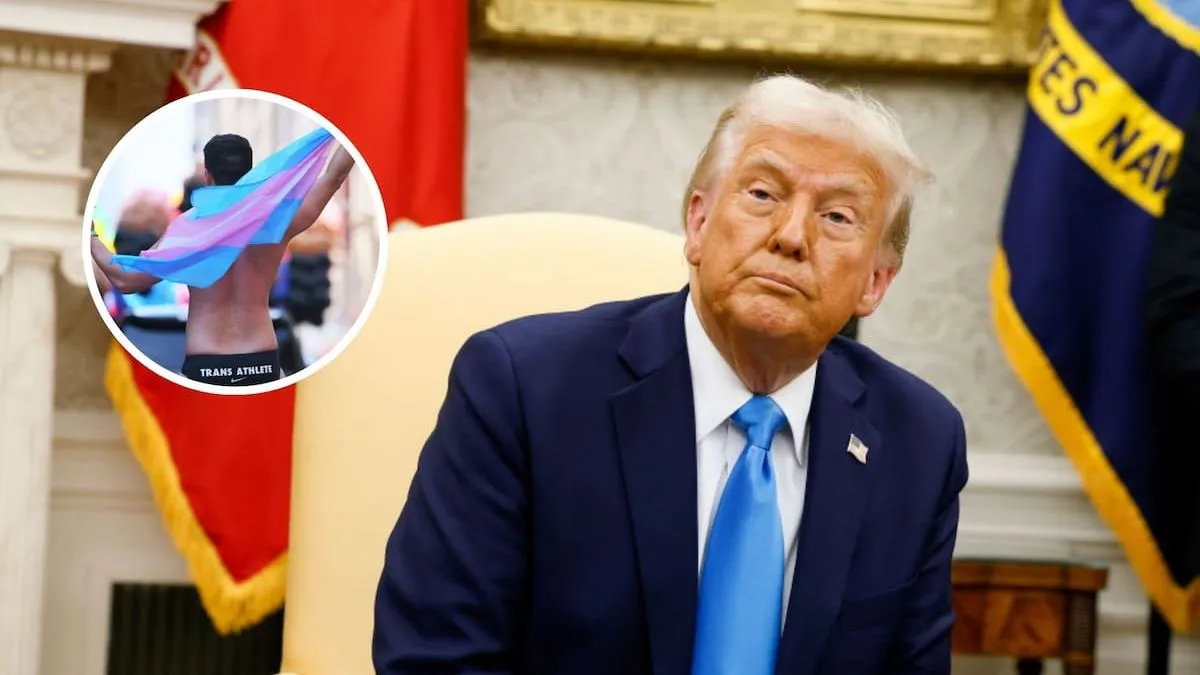 Trump firma decreto que prohíbe a atletas transgéneros en competencias femeninas, tildándolo de “histórico”