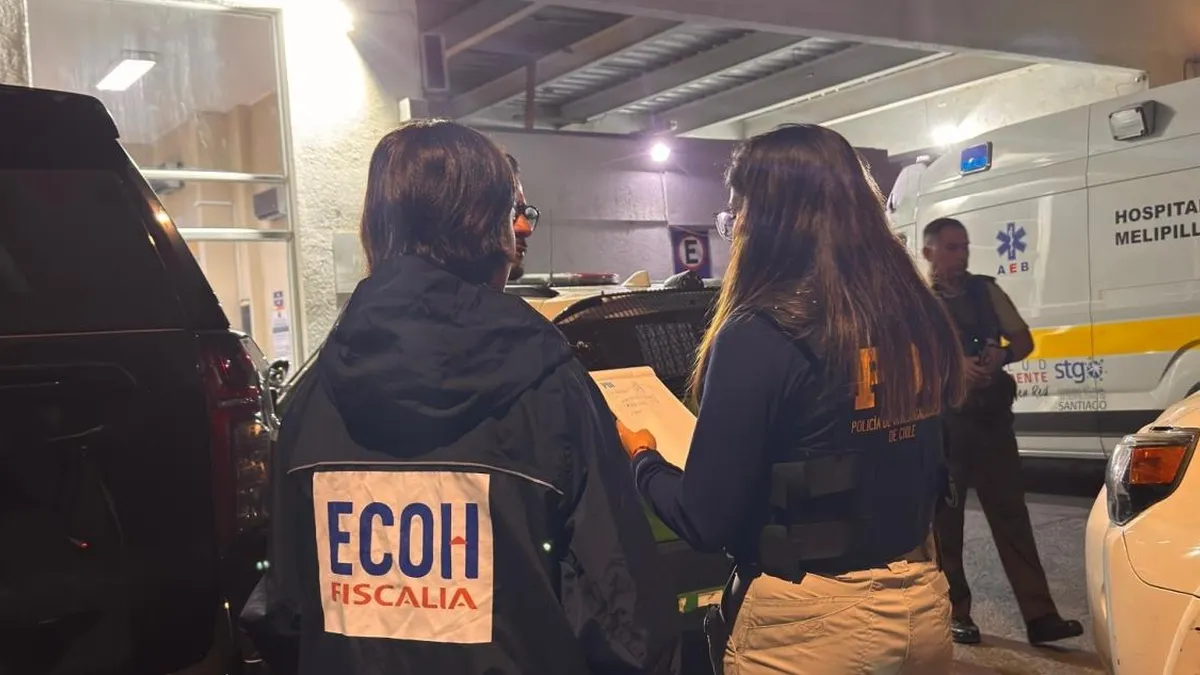 Homicidio frustrado en Melipilla: joven de 21 años en riesgo vital tras recibir cuatro disparos