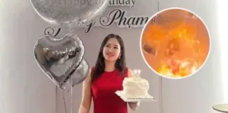 Mujer gravemente herida por explosión de globo en su fiesta de cumpleaños.