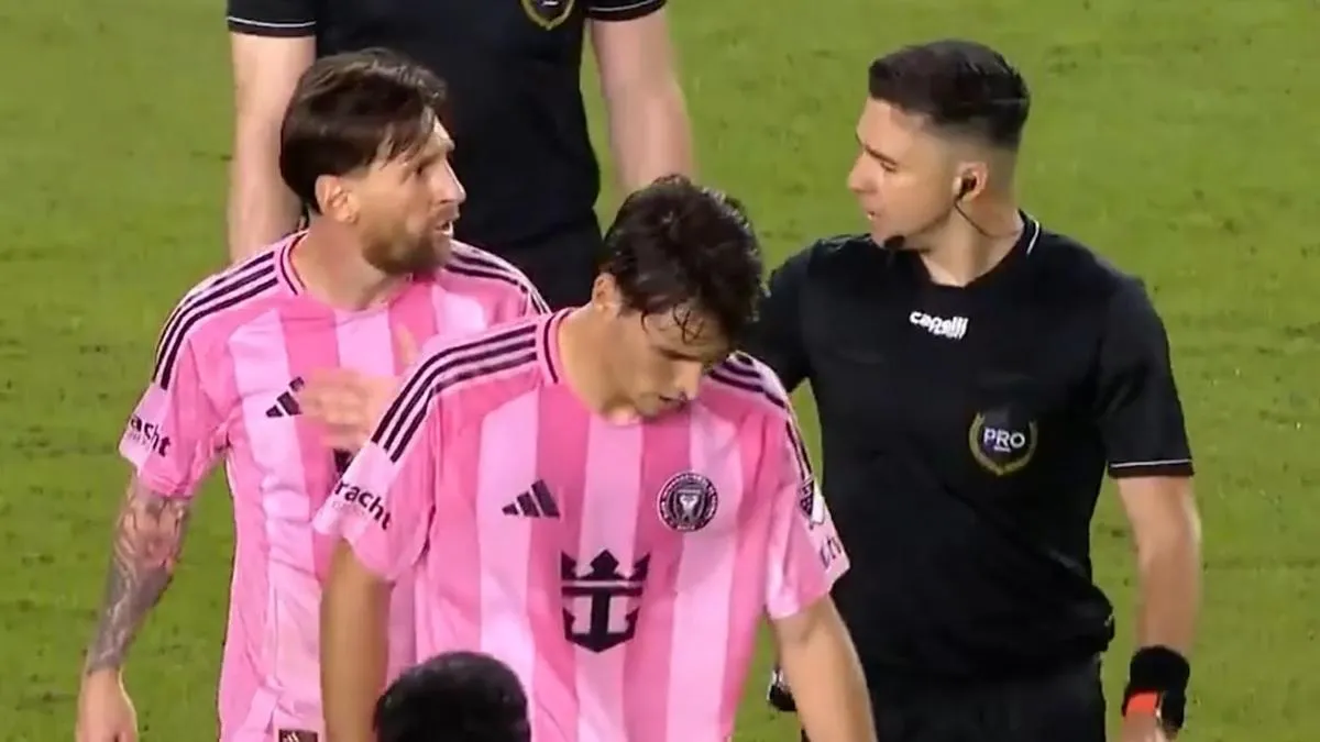 Inter Miami y NYC FC empatan en un partido lleno de polémicas y la furia de Messi hacia el árbitro