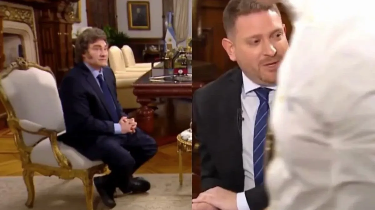 Asesor de Milei interrumpe entrevista en vivo para evitar preguntas sobre polémica con criptomoneda $Libra
