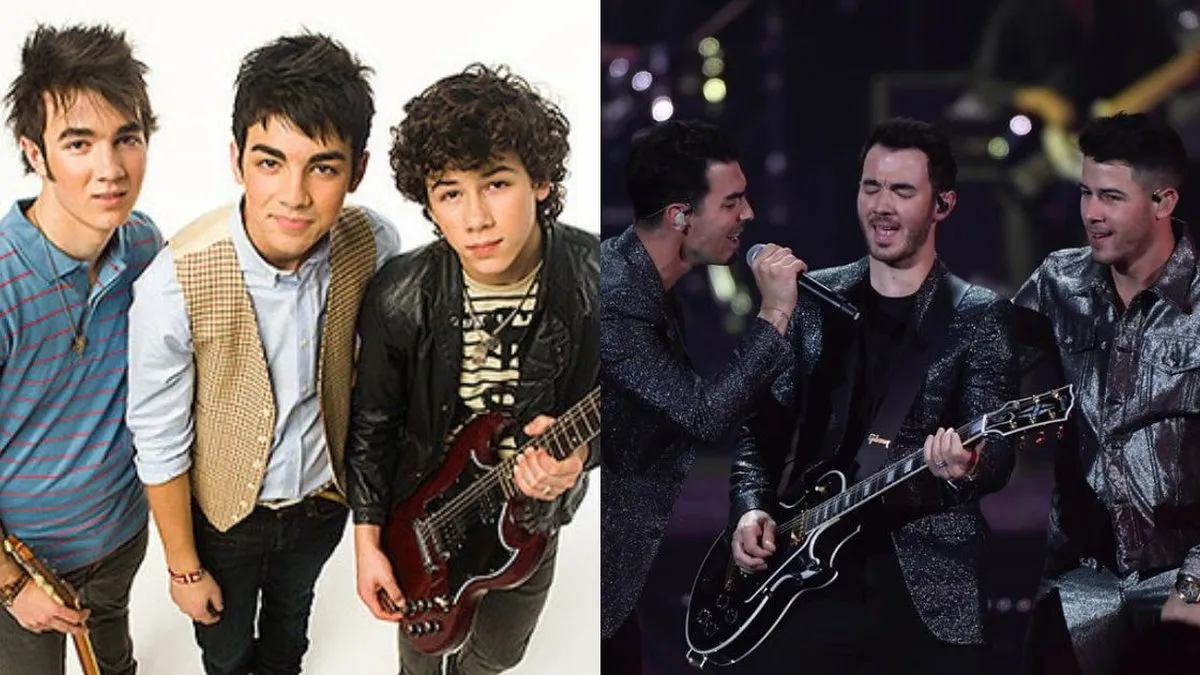 Los Jonas Brothers celebran 20 años juntos
