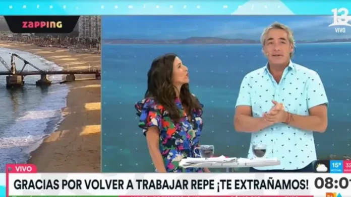 José Luis Repenning regresa al matinal junto a Karla Constant tras sus vacaciones.