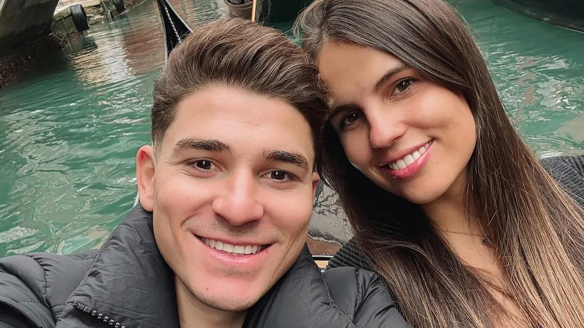 Julián Álvarez y su romántica escapada a Venecia antes de los octavos de Champions