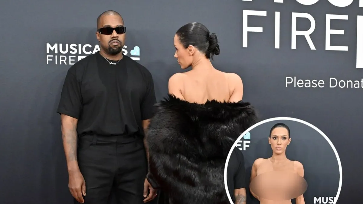 Kanye West defiende a Bianca Censori tras controversia por su vestido en los Grammy 2025