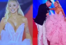 "La Guarén" protagoniza un incómodo momento en la alfombra roja de Viña.