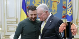 El enviado especial de EE.UU. elogia a Zelenski tras conversaciones en Kiev.