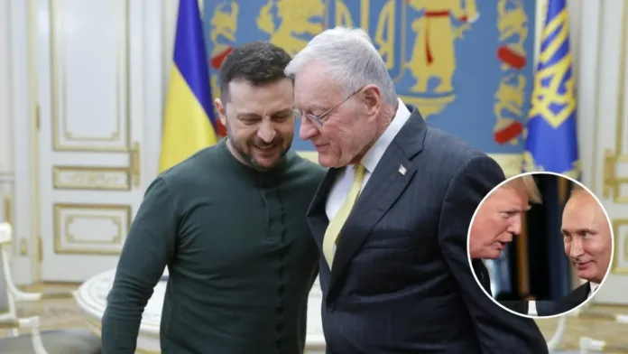 El enviado especial de EE.UU. elogia a Zelenski tras conversaciones en Kiev.