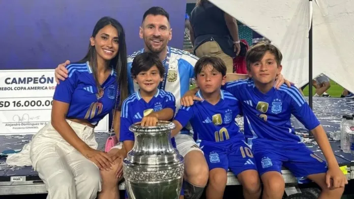 Los hijos de Messi disfrutan su aventura en Inter Miami: un momento inolvidable.