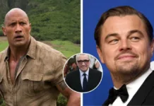 Leonardo DiCaprio y Dwayne Johnson se unen en la nueva película de Scorsese.