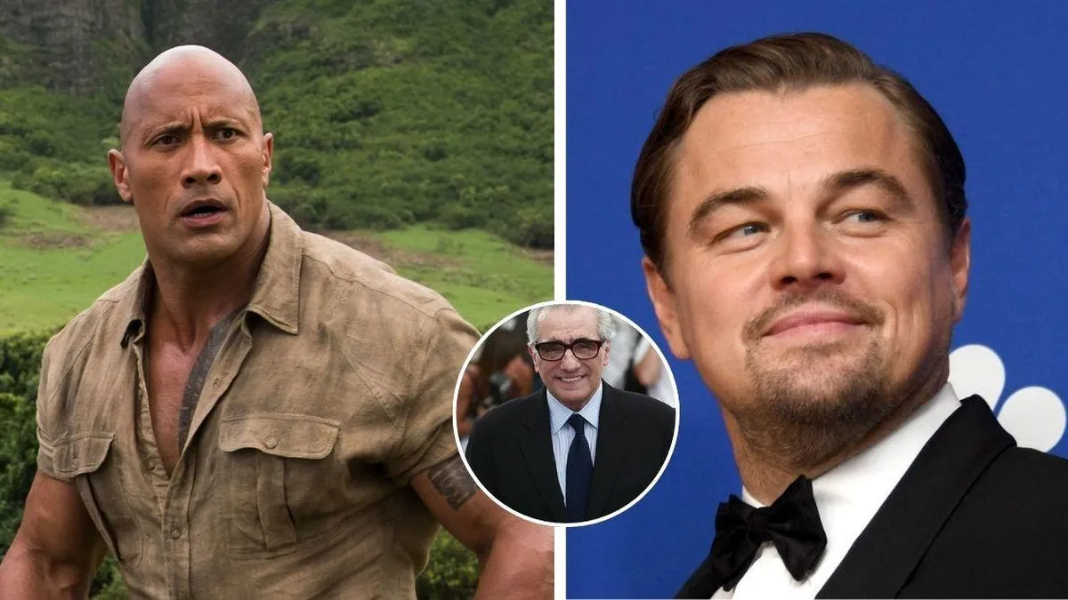 Martin Scorsese prepara un thriller policial con Dwayne Johnson y Leonardo DiCaprio en el centro de la acción