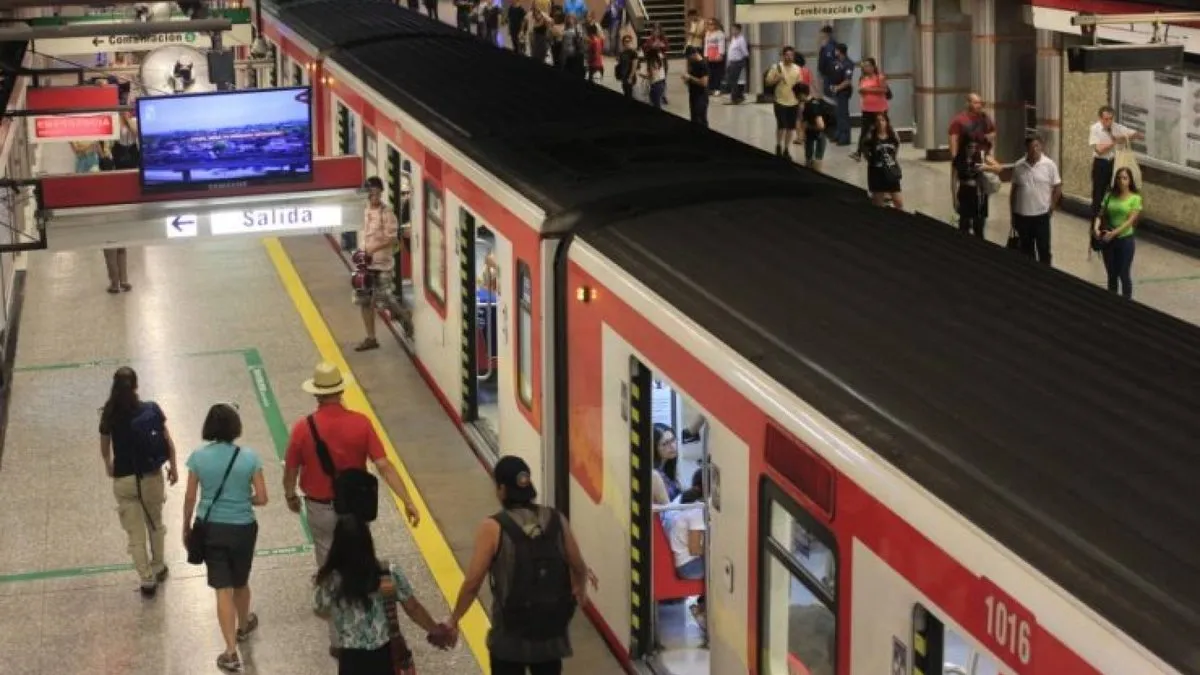 Estaciones del Metro de Santiago bajo la lupa: ¿cuáles son las más peligrosas según la IA?