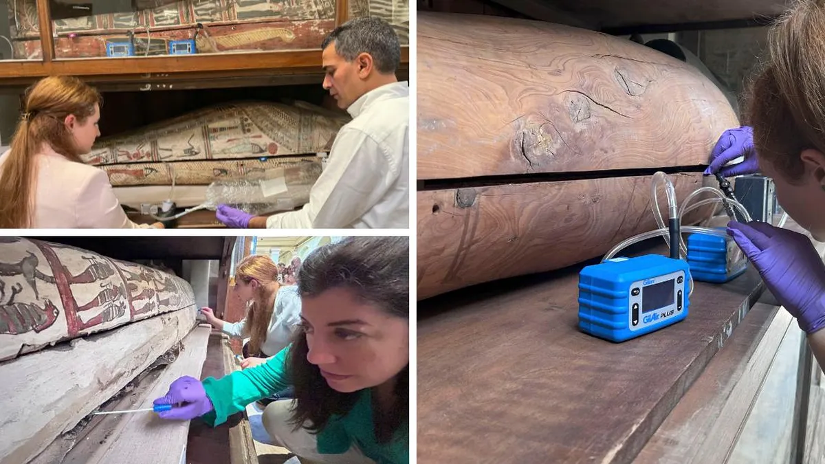 Las momias egipcias conservan el aroma de especias tras 5.000 años de historia.