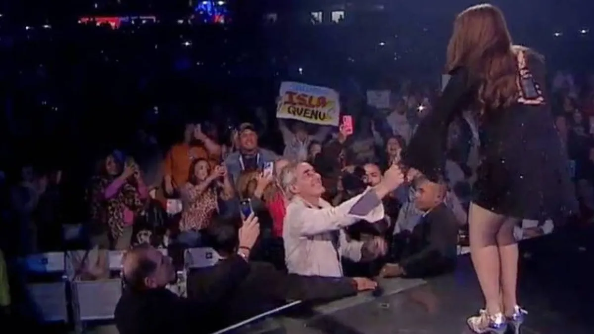 Myriam Hernández deslumbra en Viña 2025 y provoca euforia con inesperado beso a José Luis Repenning