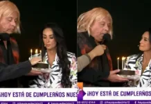 Willy Sabor sorprende a Pamela Díaz en su cumpleaños con una divertida broma.