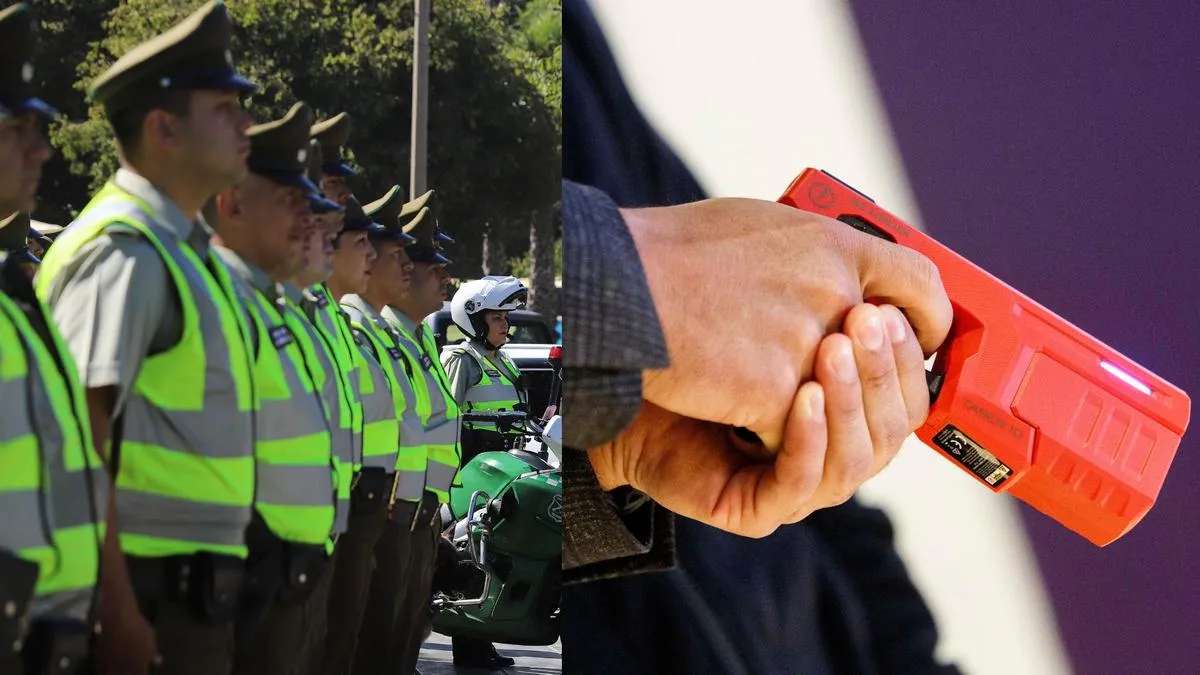 Carabineros establece protocolo para uso de pistolas taser en situaciones de amenaza real