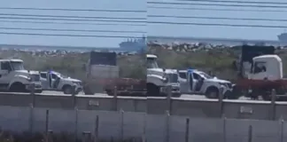 Funcionarios de la Armada abaten a un camionero en San Antonio.