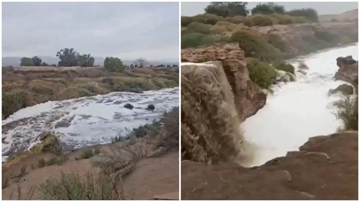 Senapred advierte sobre crecida del río Loa y activa alerta de emergencia en Calama