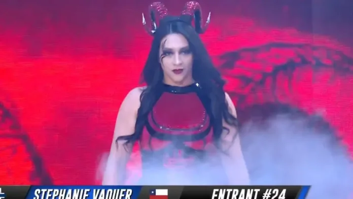 Stephanie Vaquer brilla en WWE Royal Rumble 2025