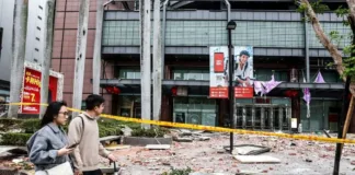 Explosión en Taiwán: un muerto y seis heridos en el centro comercial.