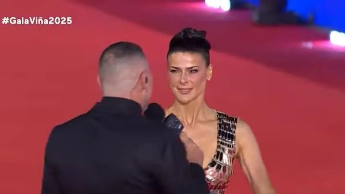 Tonka Tomicic sorprende en la Gala de Viña 2025 y habla de su regreso a la televisión