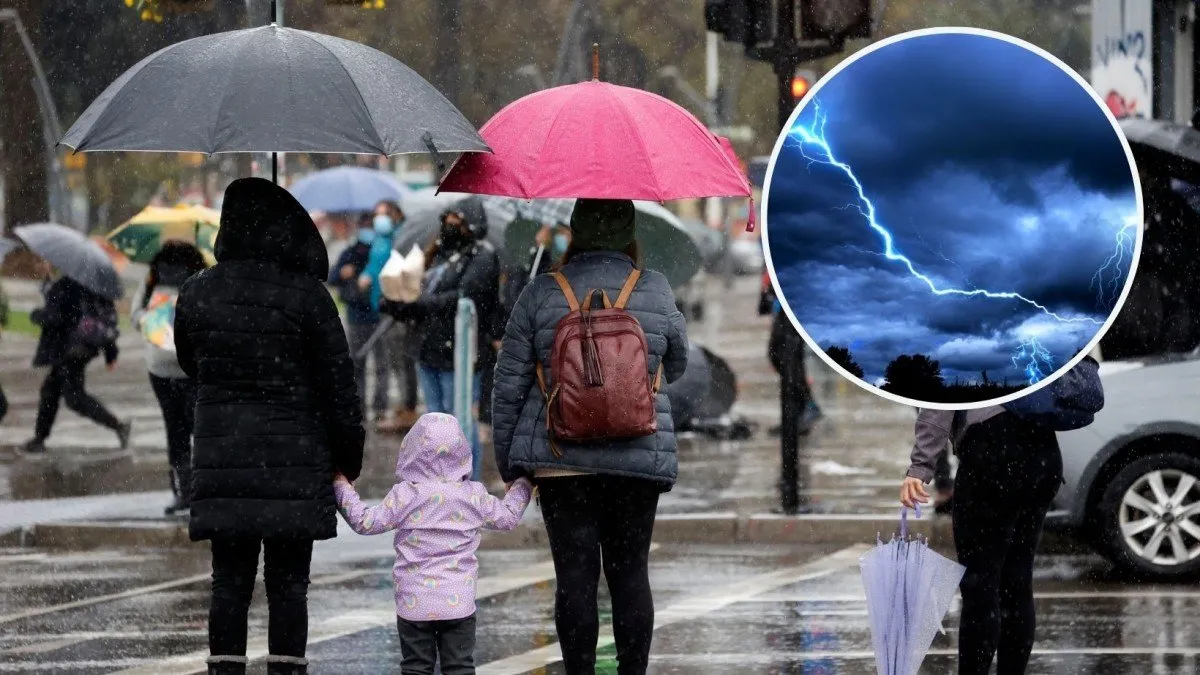 Precipitaciones y tormentas eléctricas afectan a varias regiones de Chile este martes 18 de febrero