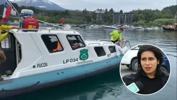 La hermana de la joven desaparecida en el lago Villarrica comparte su angustia.