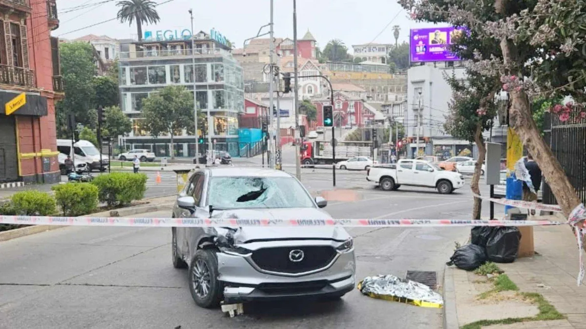 Accidente en Viña del Mar deja un fallecido y provoca cierre de calles en el centro