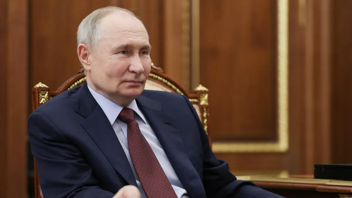 Putin dispuesto a negociar con Zelenski, pero cuestiona su legitimidad según el Kremlin