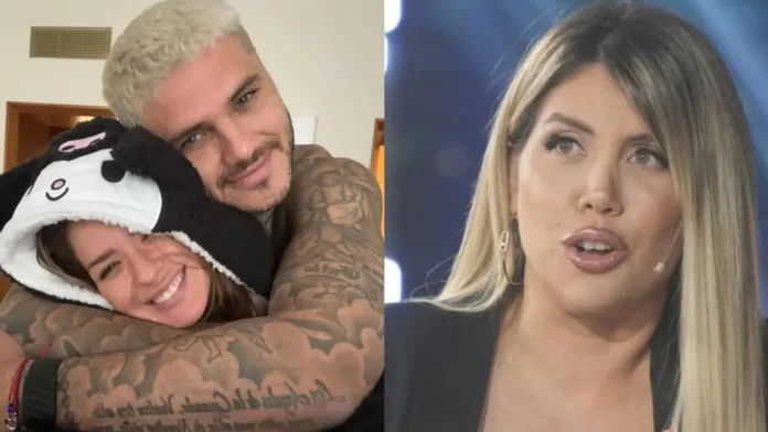 Icardi y la China Suárez desafían a Wanda: "La bata es de ella".