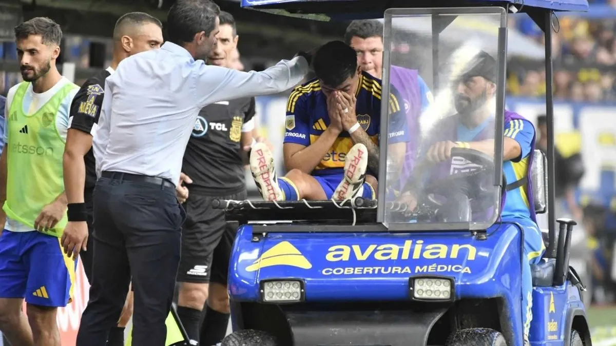 Boca arrasa a Defensa y Justicia 4-0, pero sufre la grave lesión de Alarcón