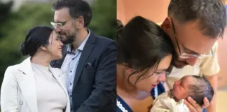 Karol Cariola y Tomás de Rementería celebran la llegada de su primer hijo.