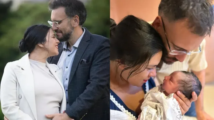 Karol Cariola y Tomás de Rementería celebran la llegada de su primer hijo.