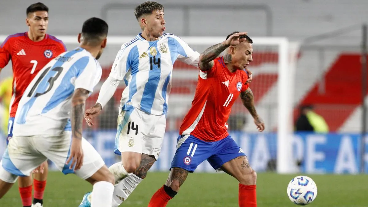 Argentina enfrenta crisis de bajas antes del crucial duelo contra Chile en Eliminatorias 2026