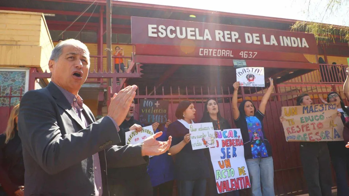 Movilización nacional de docentes exige fin a la violencia escolar y condiciones adecuadas para educar
