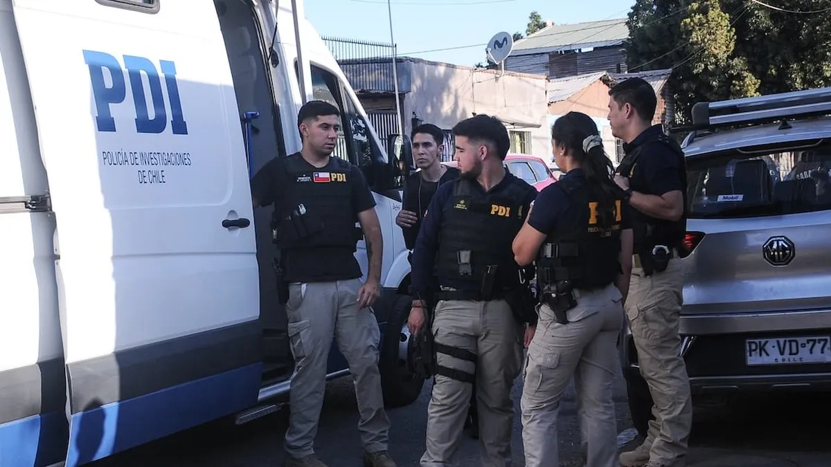 Detenidos dos venezolanos por el secuestro de una niña en Conchalí, padre herido al intentar intervenir