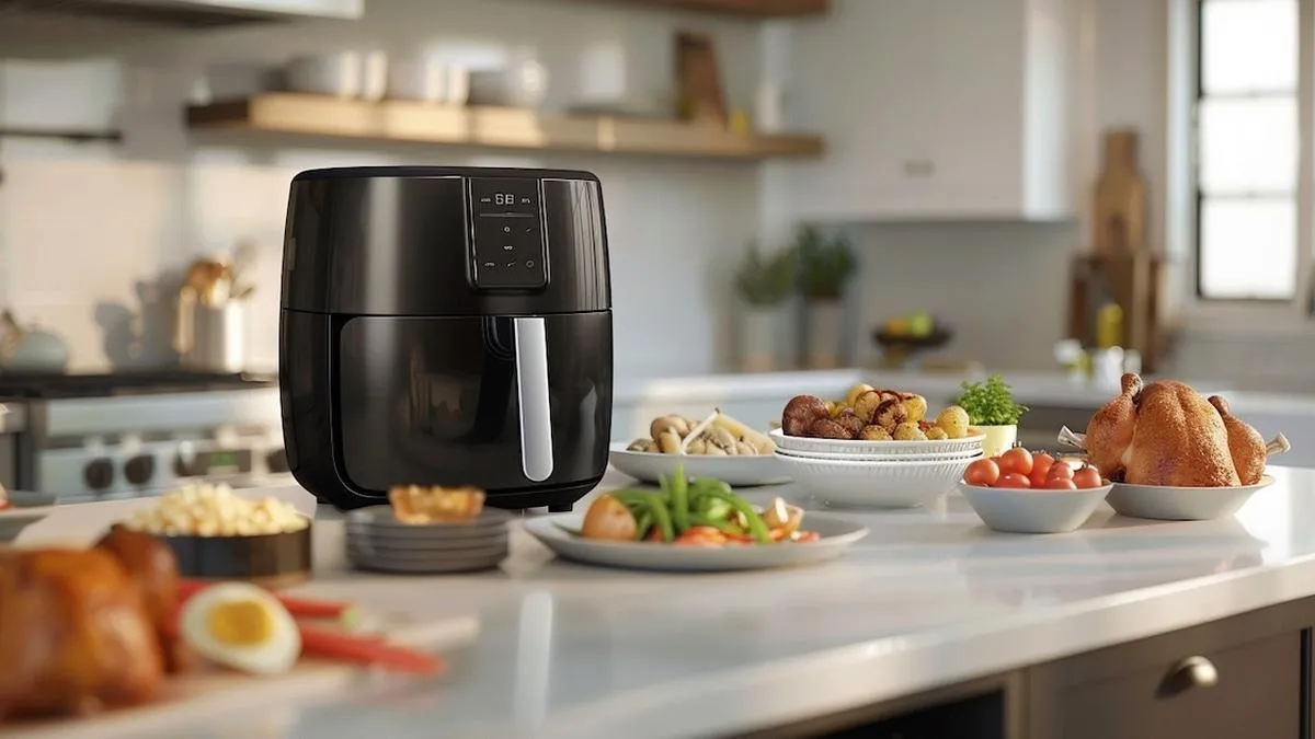 Descubre qué alimentos evitar en la freidora de aire y sus riesgos.