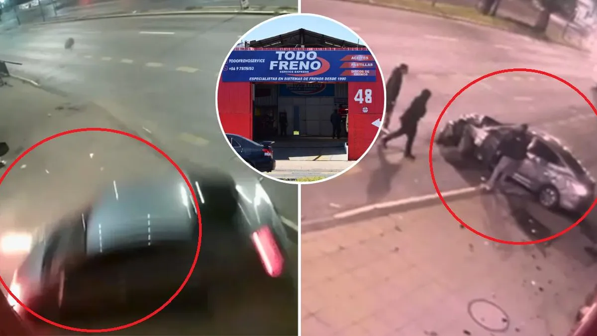 Todo Freno: el local de Concepción que atrae choques a pesar de su nombre.