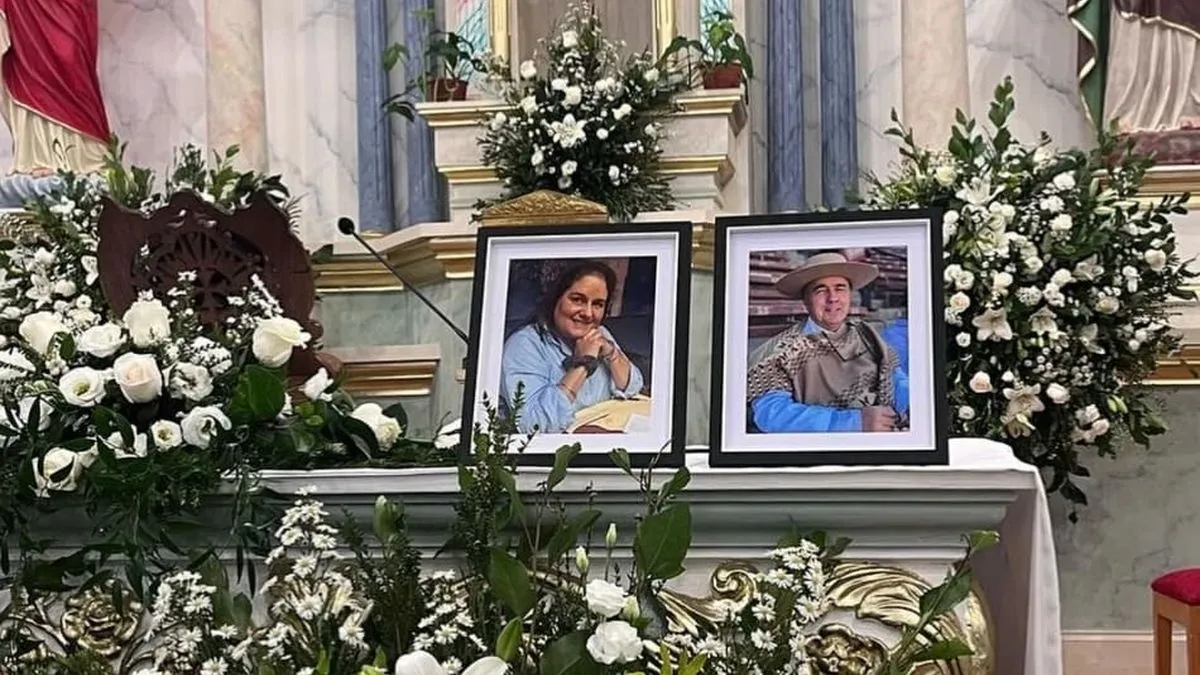 Asesinato de matrimonio en Graneros conmociona a la comunidad y desata homenajes emotivos en su velorio