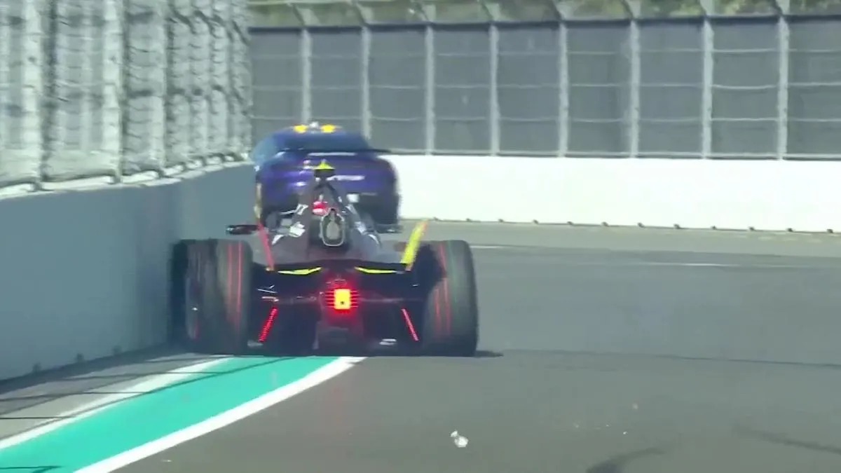 MrBeast sufre accidente durante evento de Fórmula E en Miami, pero sin heridos ni daños graves