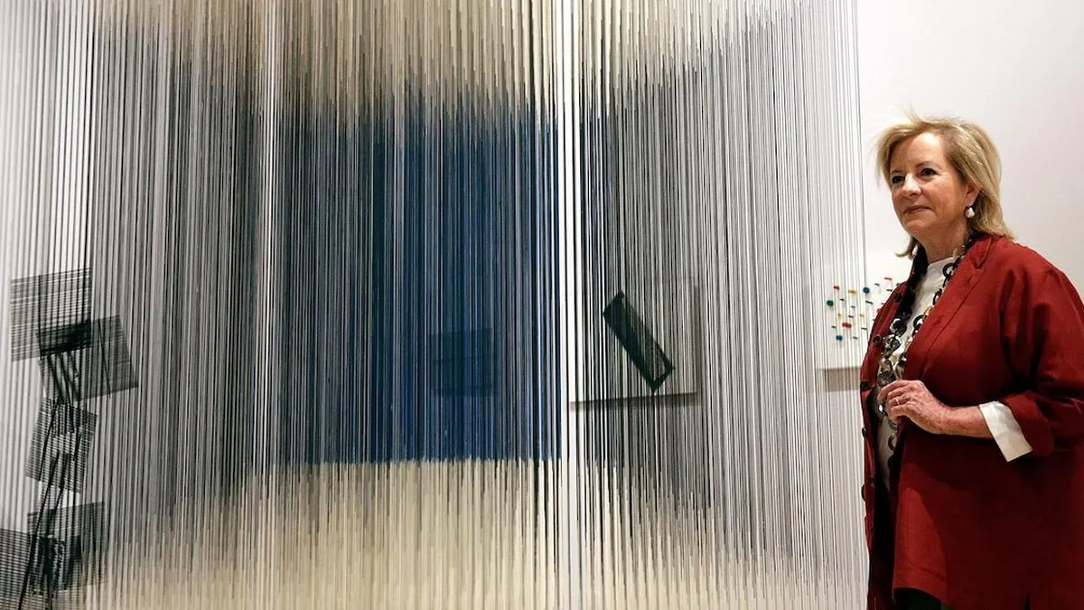 Patricia Phelps de Cisneros destaca el impacto del arte latinoamericano en el circuito global y su legado educativo