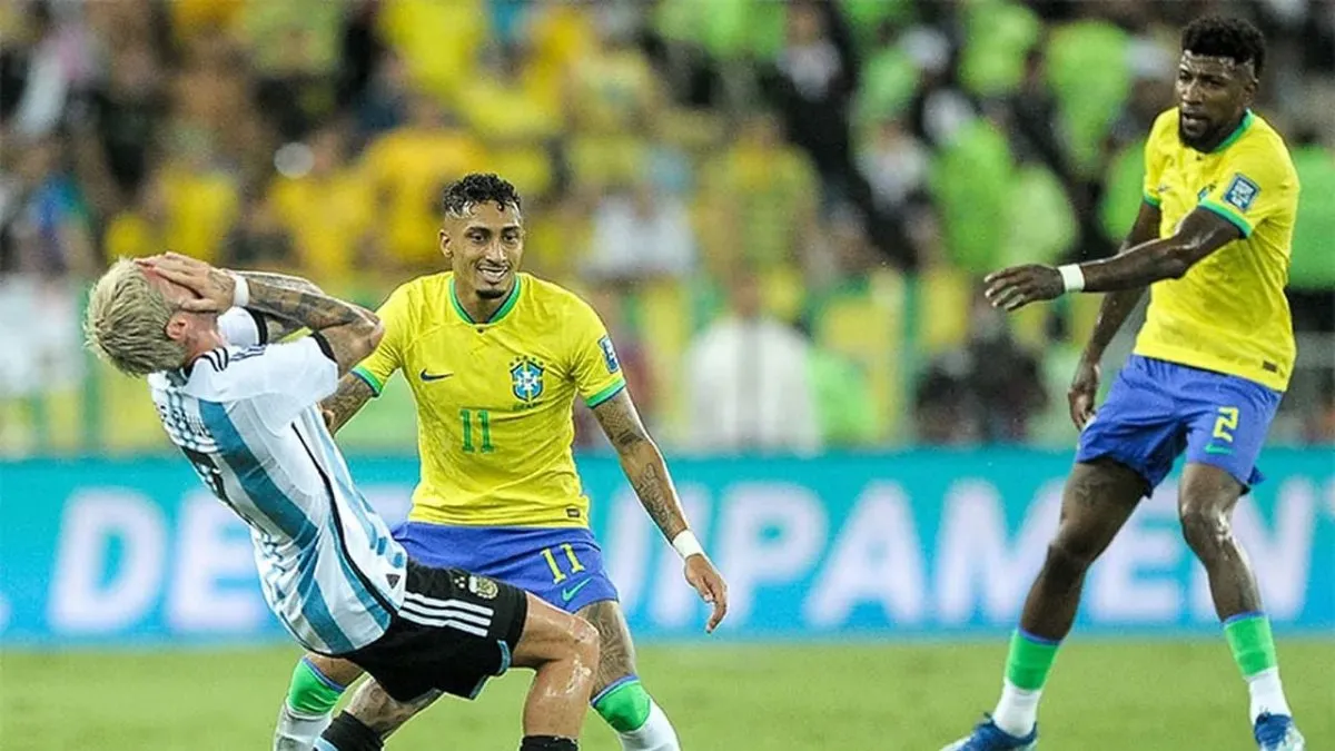 Argentina y Brasil se preparan para un clásico decisivo en las Eliminatorias, Raphinha lanza advertencias