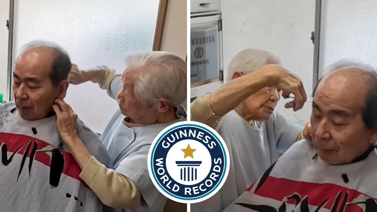 La peluquera japonesa Shitsui Hakoishi, de 108 años, se convierte en la más longeva del mundo