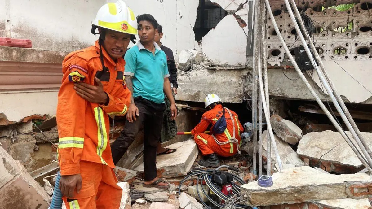 Terremoto en Birmania deja al menos 200 muertos y provoca estado de emergencia en varias regiones