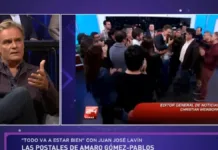 Amaro Gómez-Pablos explica su salida de TVN por falta de oportunidades en terreno.