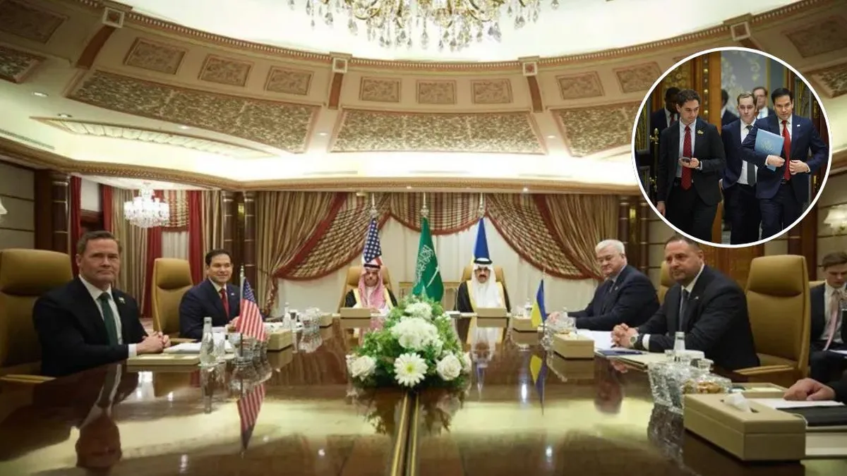 Reunión clave en Arabia Saudita entre Ucrania y EE.UU. avanza hacia negociaciones de paz con Rusia